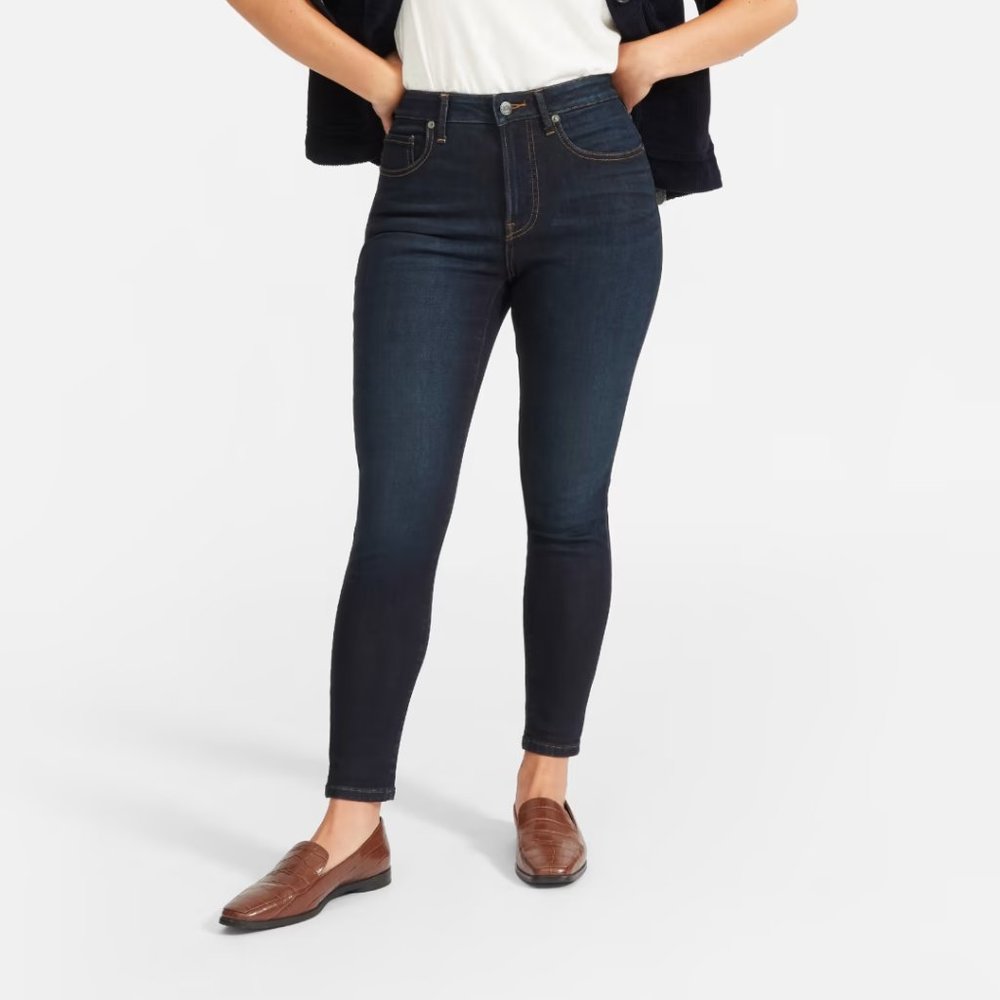 Everlane The Curvy Authentic Stretch High-Rise Skinny Jean